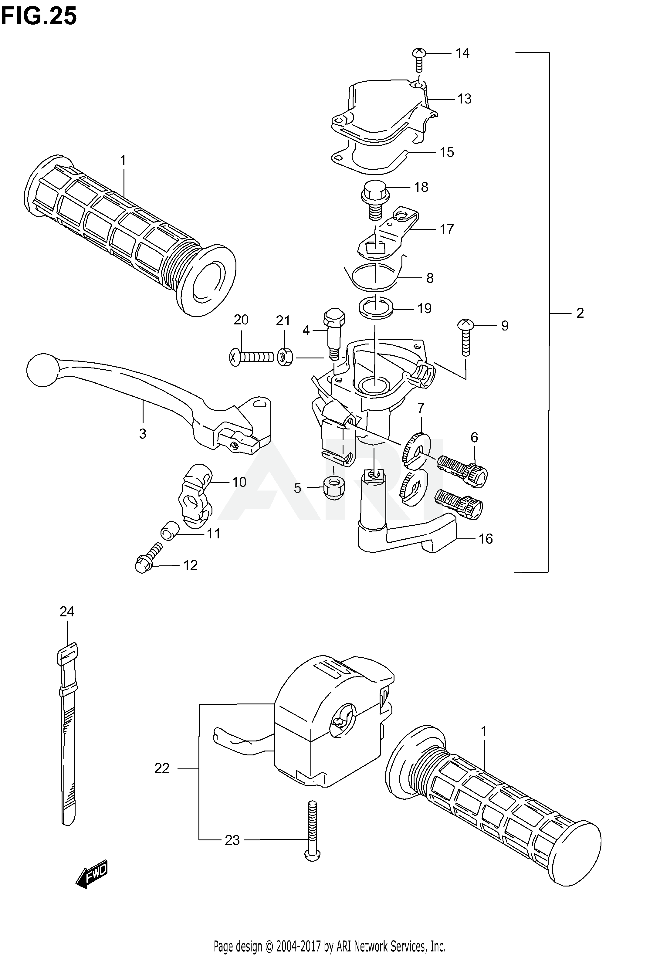 FRONT BRAKE LEVER