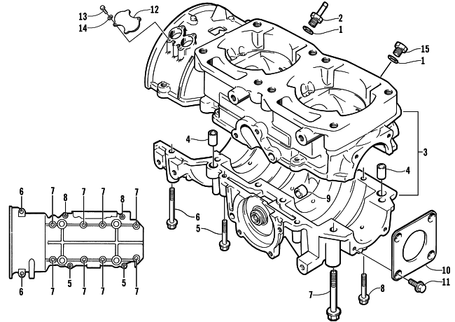 CRANKCASE ASSEMBLY