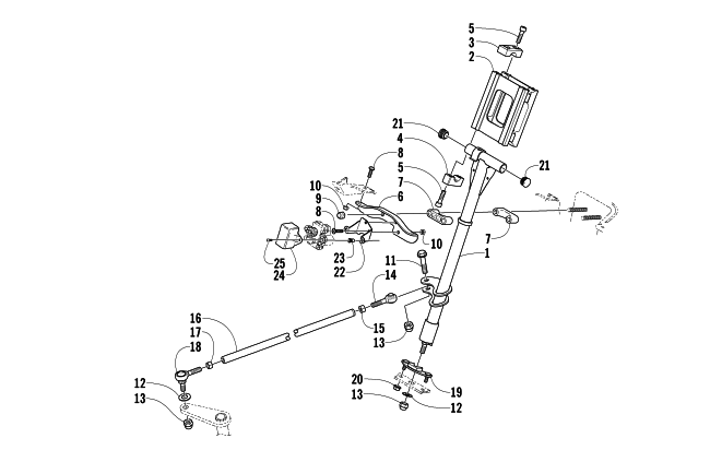 STEERING POST ASSEMBLY