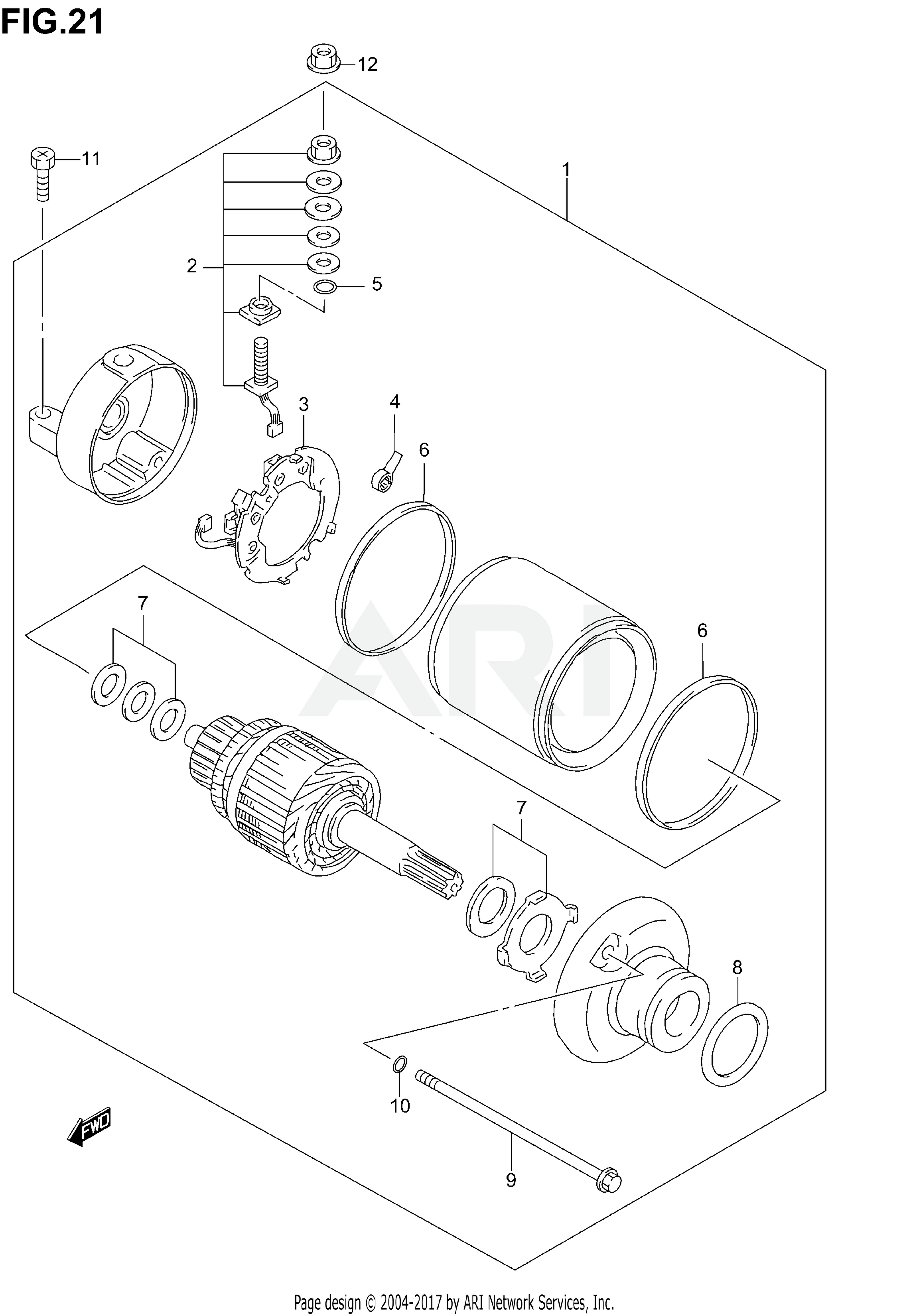 STARTING MOTOR