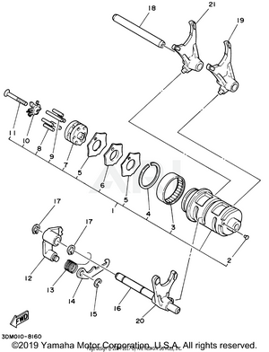 SHIFT CAM FORK