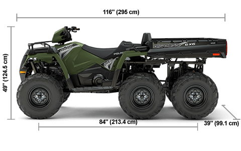 SPORTSMAN 570 6X6 EURO (A19S6E57R1)
