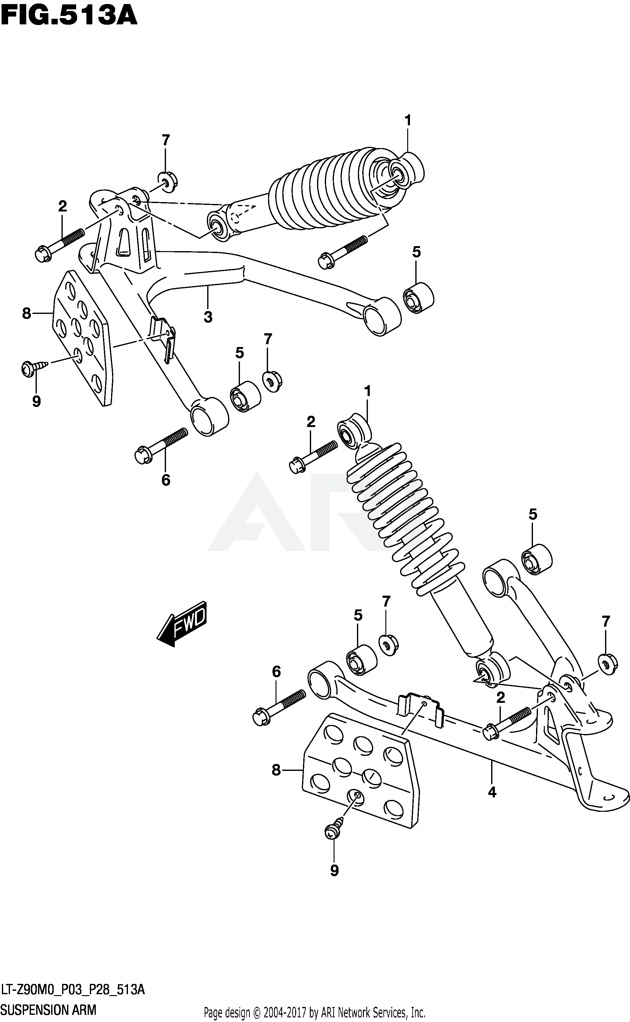 SUSPENSION ARM