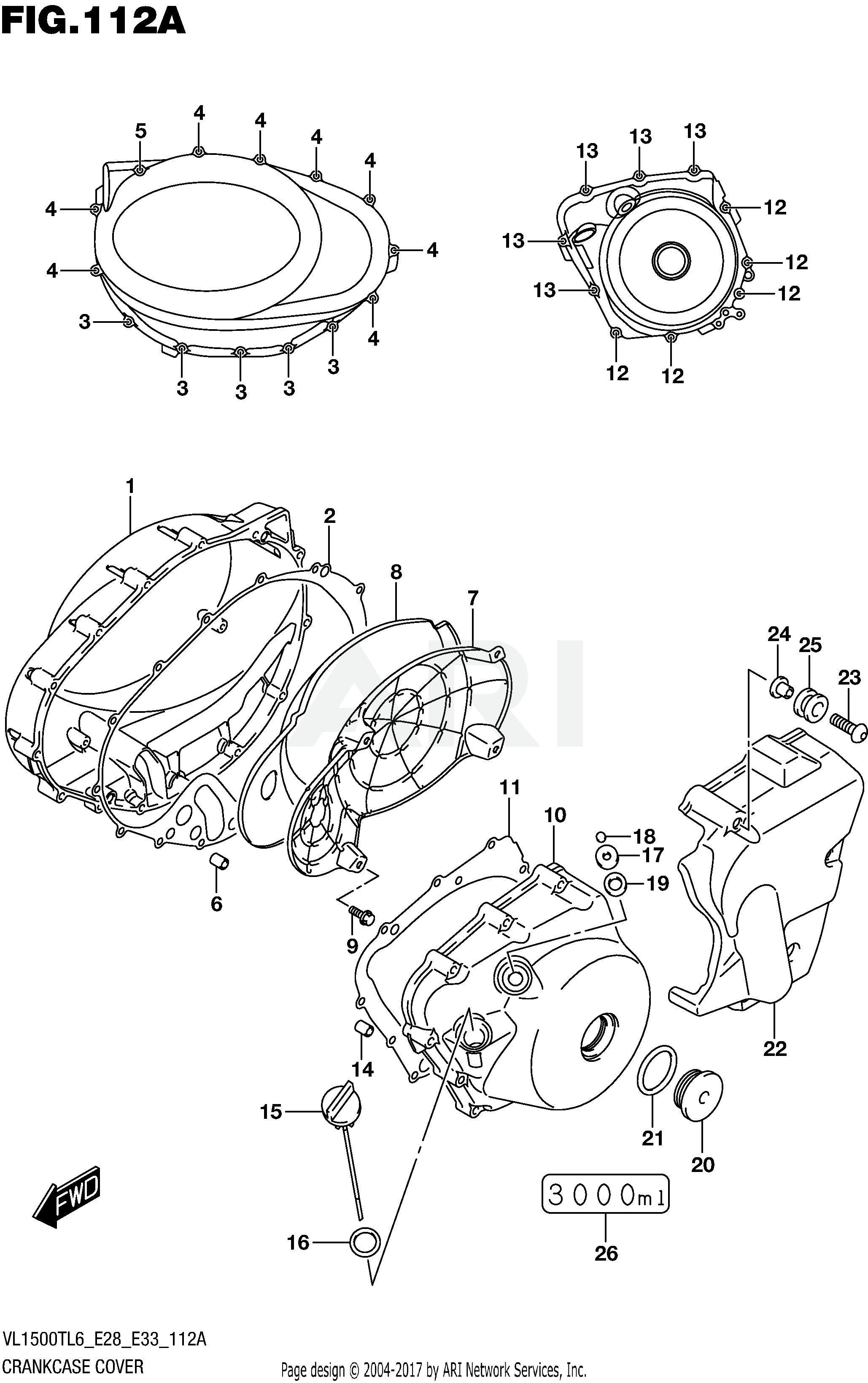 CRANKCASE COVER