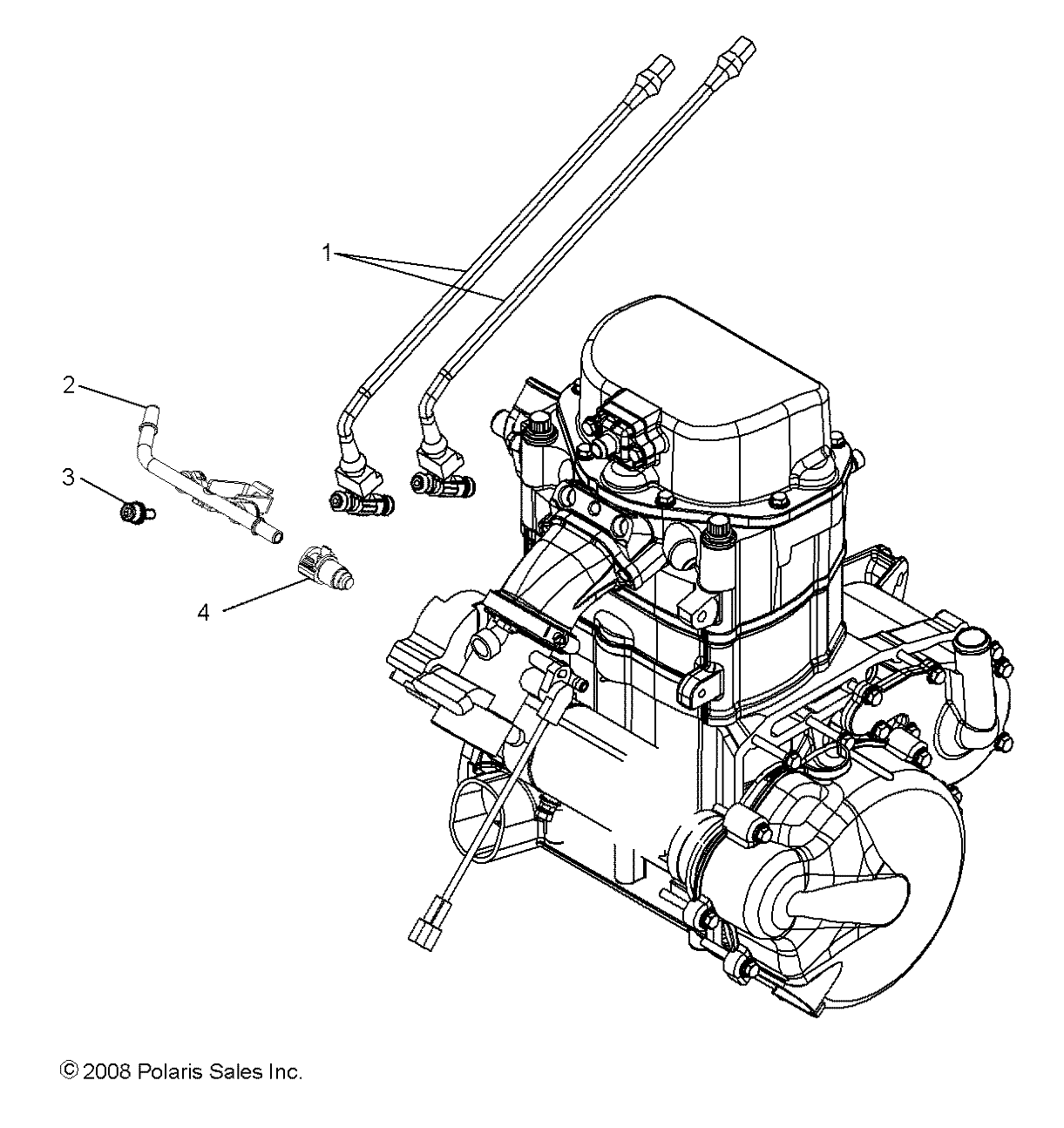 ENGINE, FUEL INJECTOR - R09VH76 ALL OPTIONS (49RGRFUELINJECT097004X4)