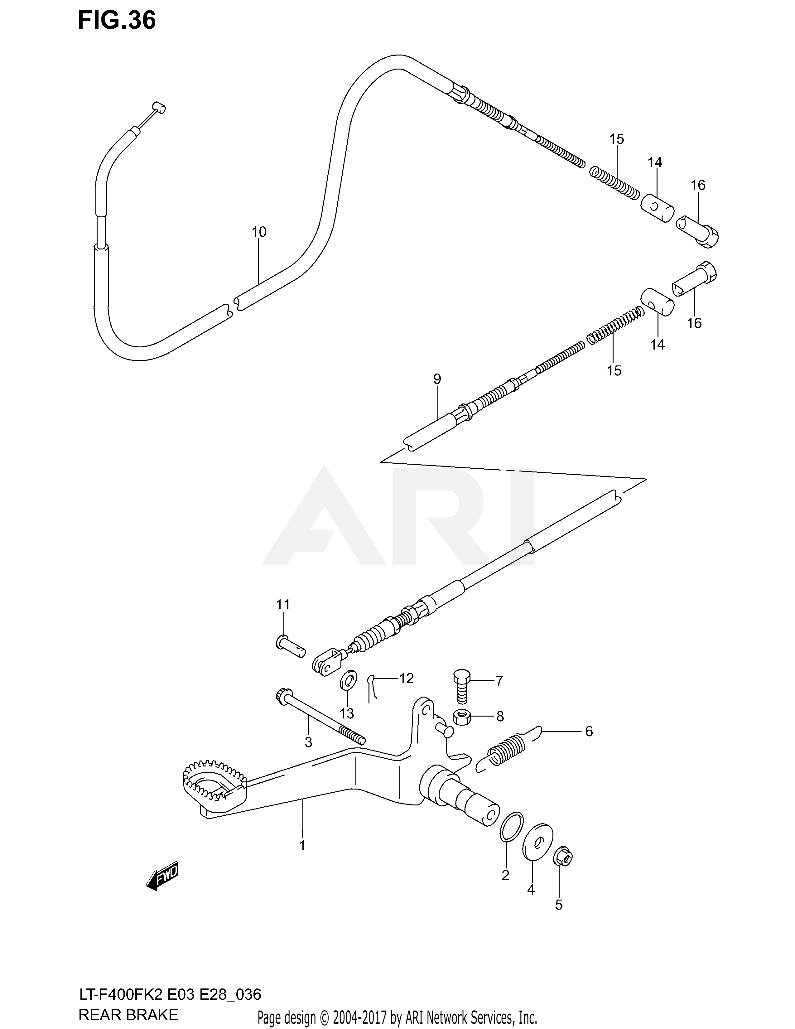 REAR BRAKE