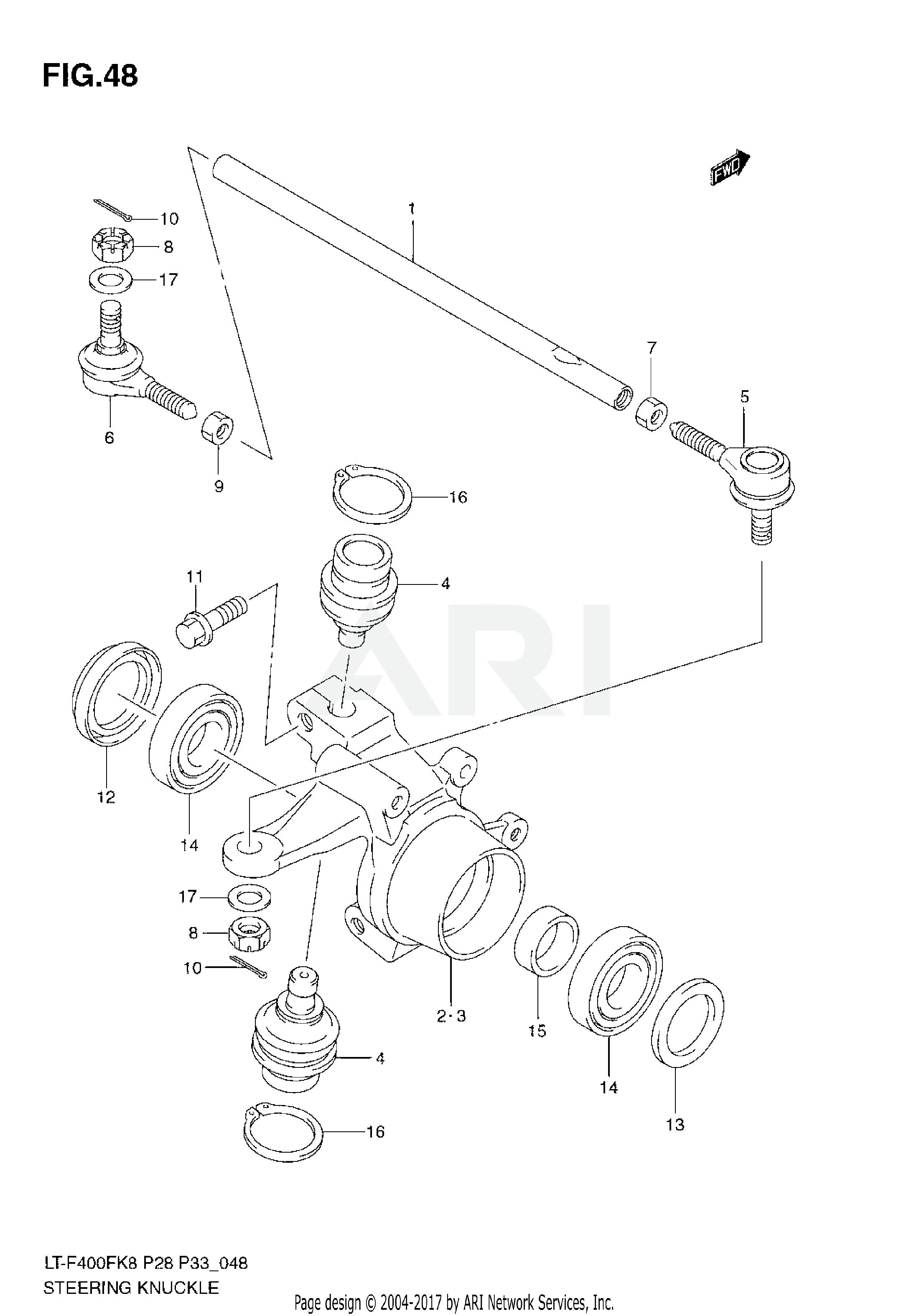 STEERING KNUCKLE