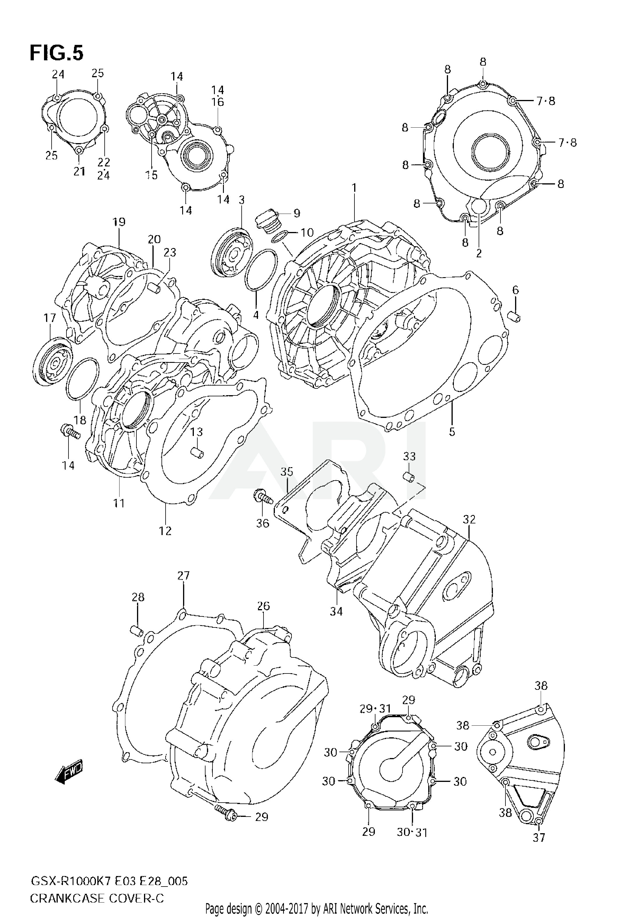 CRANKCASE COVER