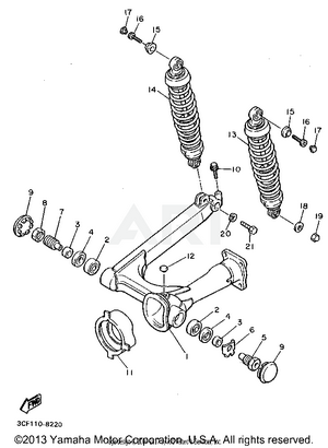 REAR ARM SUSPENSION