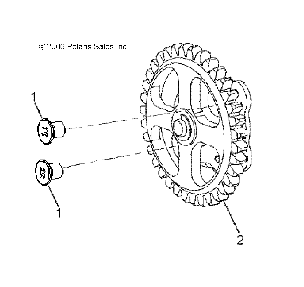 ENGINE, OIL PUMP - A12FA09AA (49ATVOILPUMP07OTLW90)