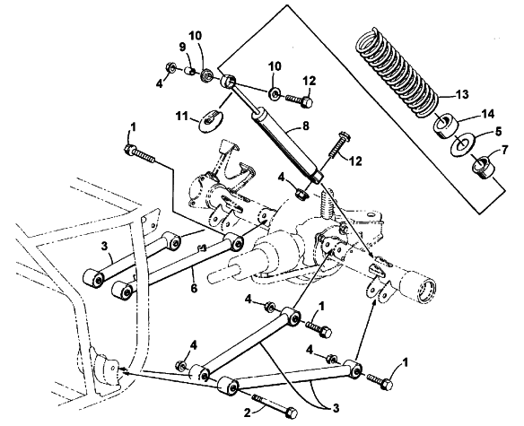 REAR SUSPENSION ASSEMBLY