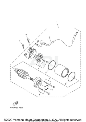 STARTING MOTOR