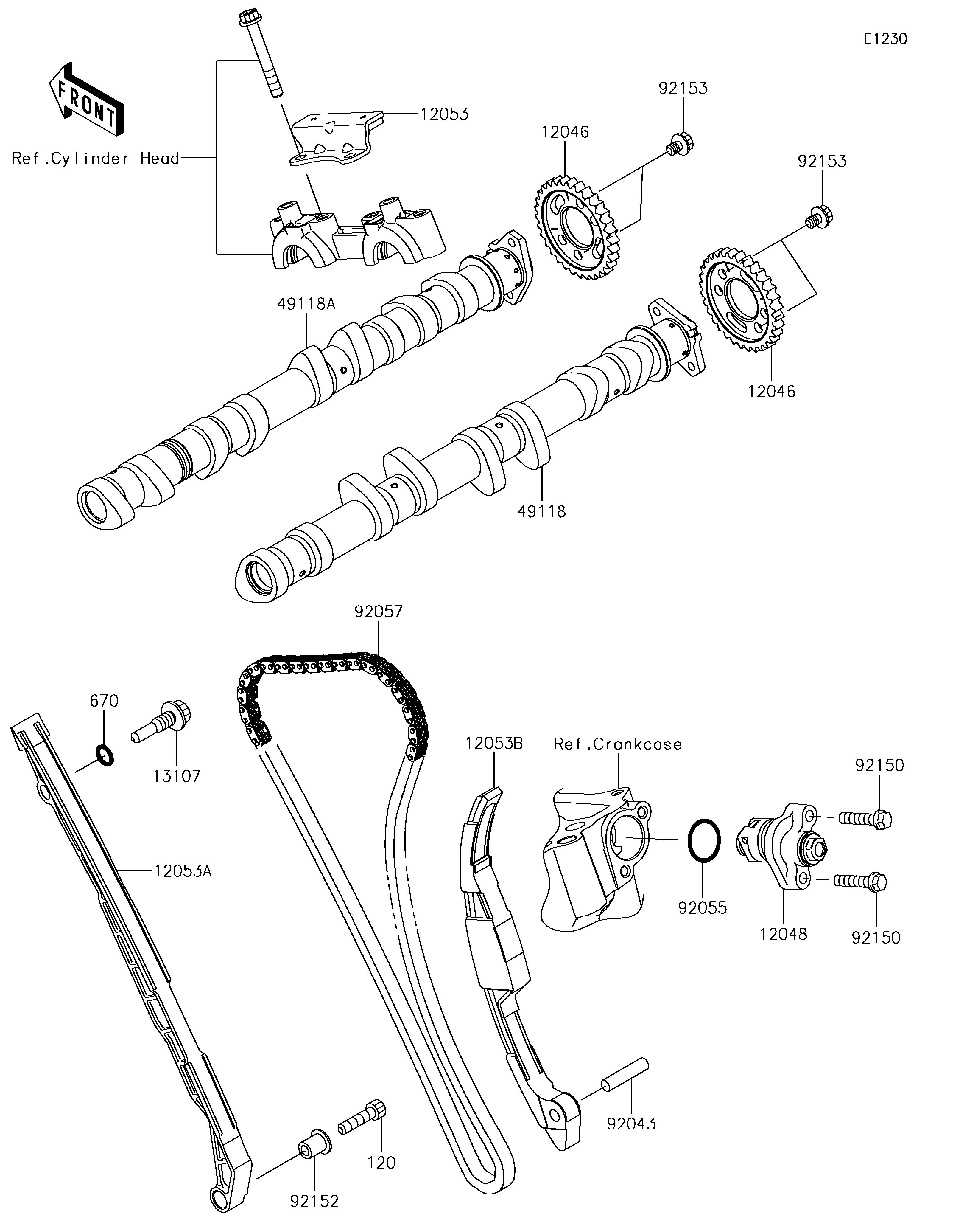 Camshaft(s)/Tensioner