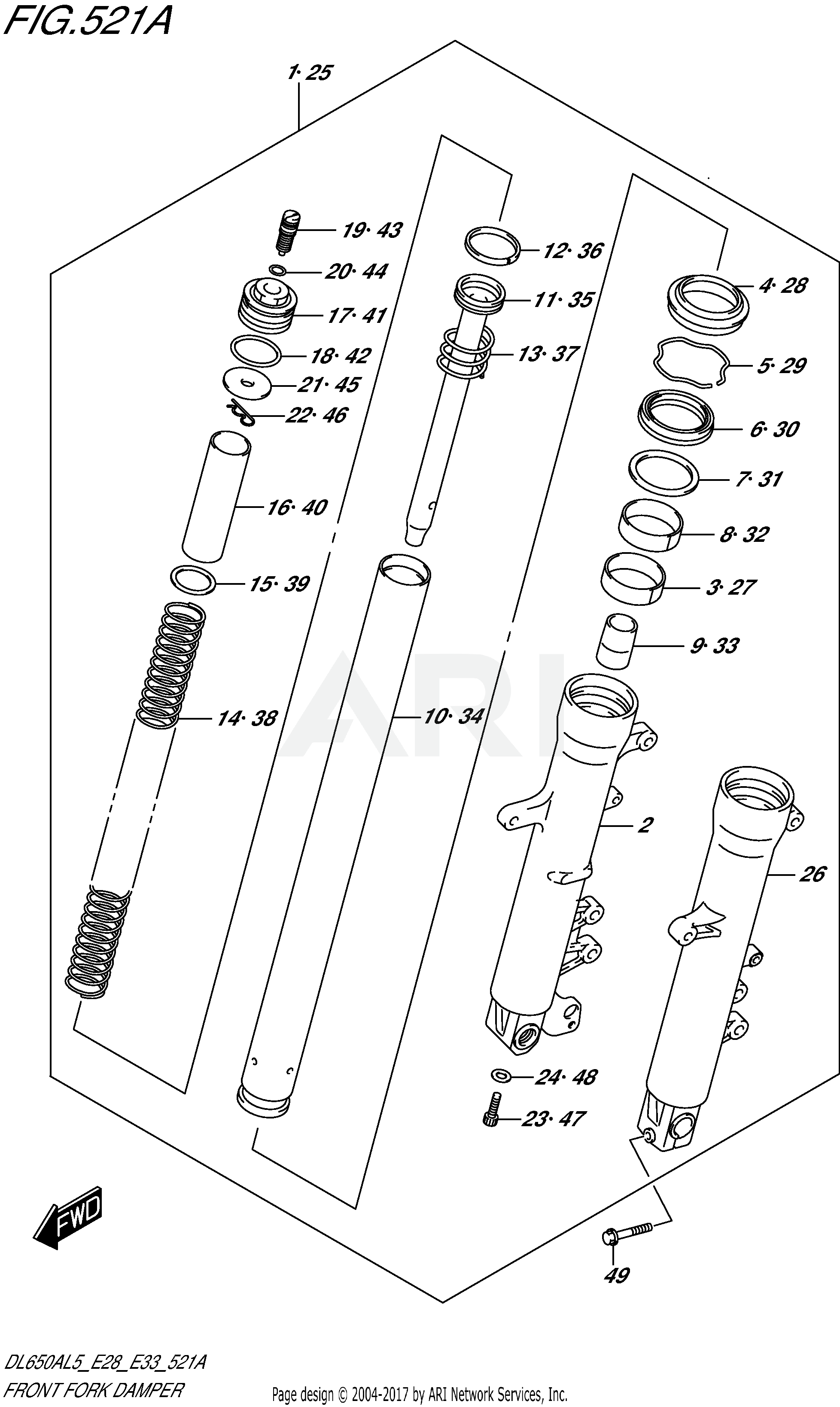 FRONT FORK DAMPER