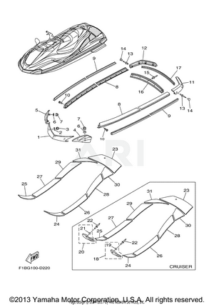 GUNWALE MAT