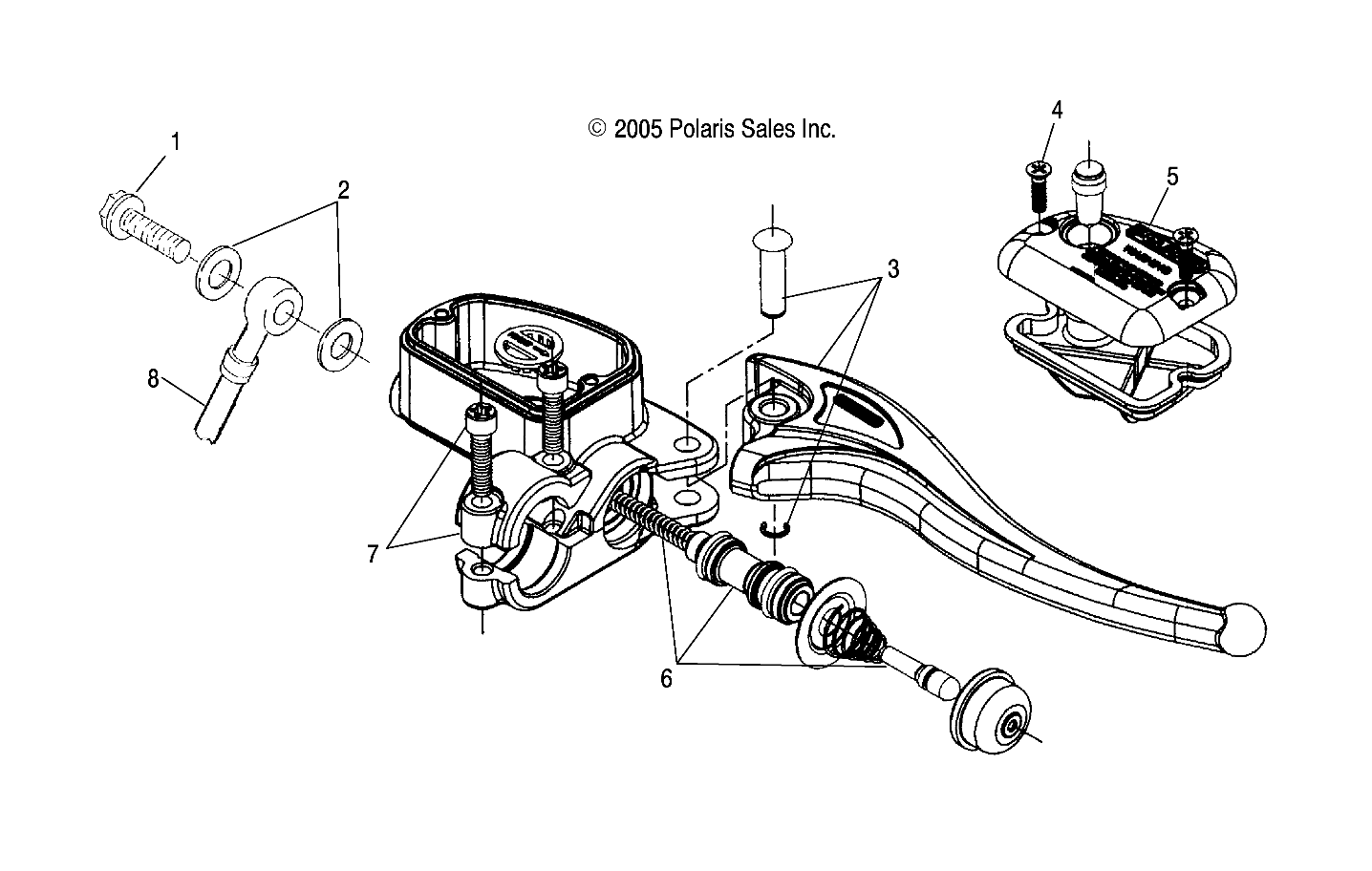 BRAKE, REAR/BRAKE LINE - A07CL50AA (4999201649920164B09)