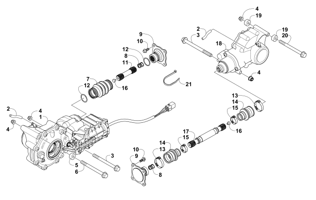 DRIVE TRAIN ASSEMBLY