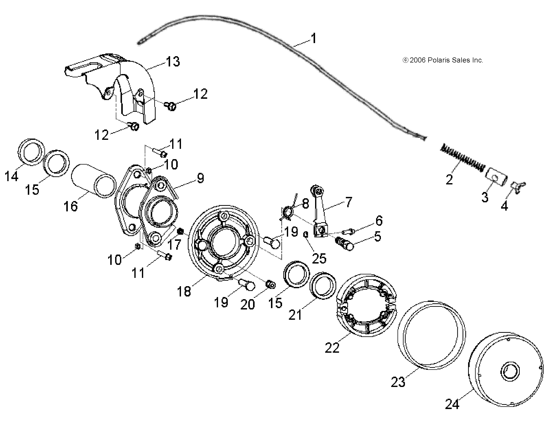 BRAKES, REAR - A11KA05AB/AD (49ATVBRAKERR10OUT50)