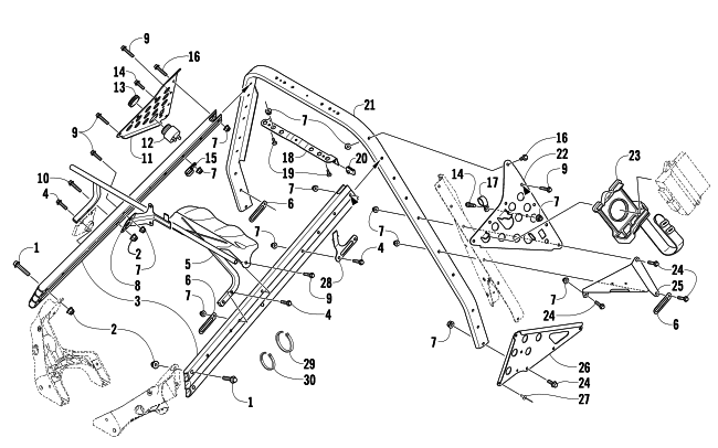 STEERING SUPPORT ASSEMBLY