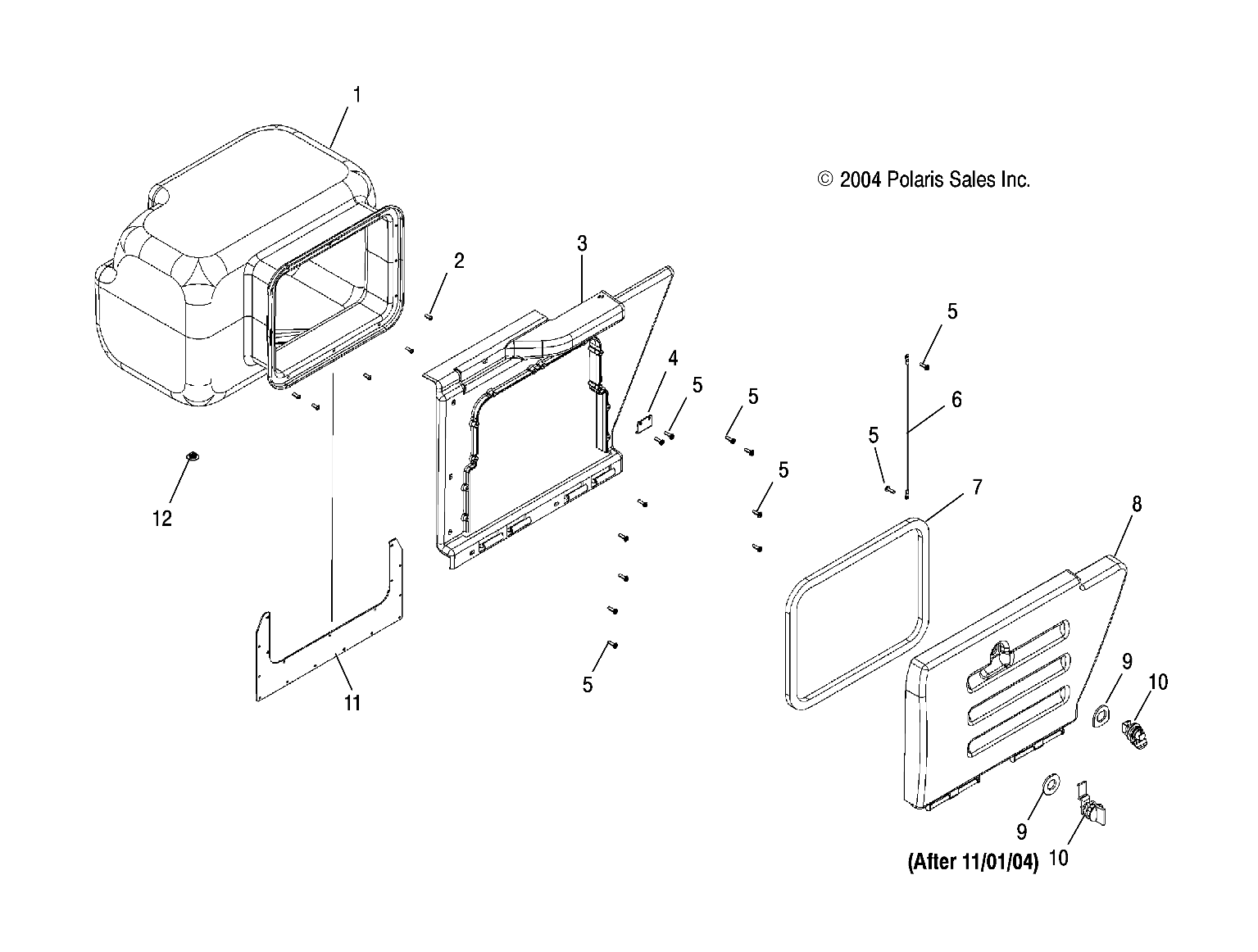 STORAGE BOX - R05RD68AA/AB (4998269826A07)