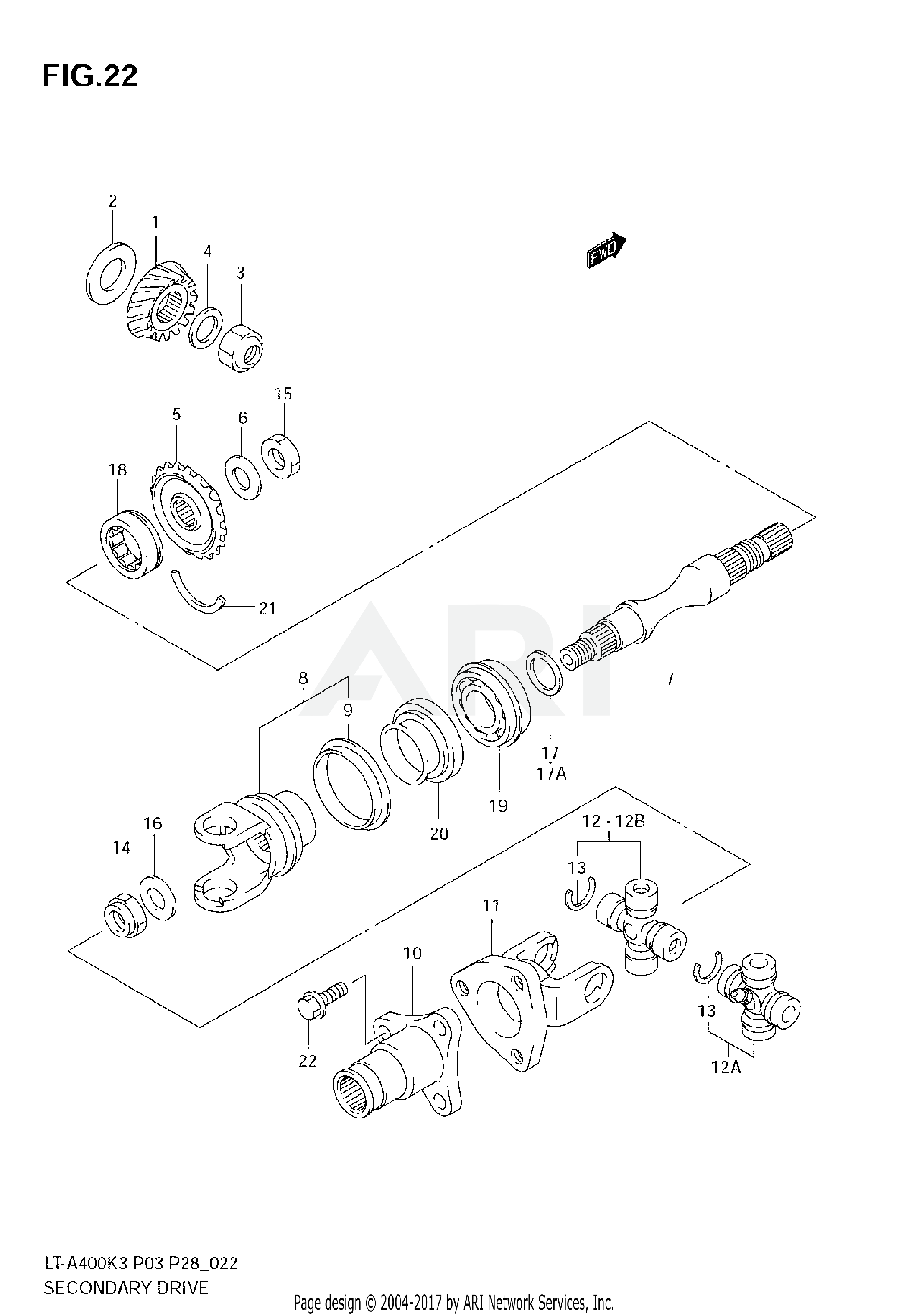 SECONDARY DRIVE