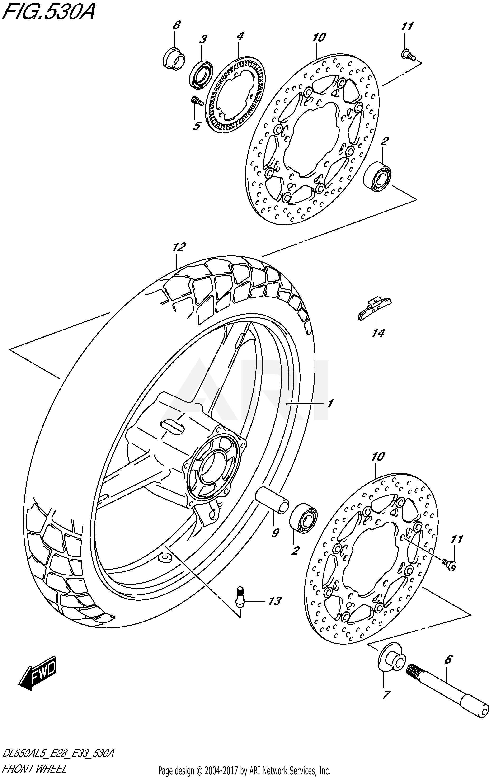 FRONT WHEEL