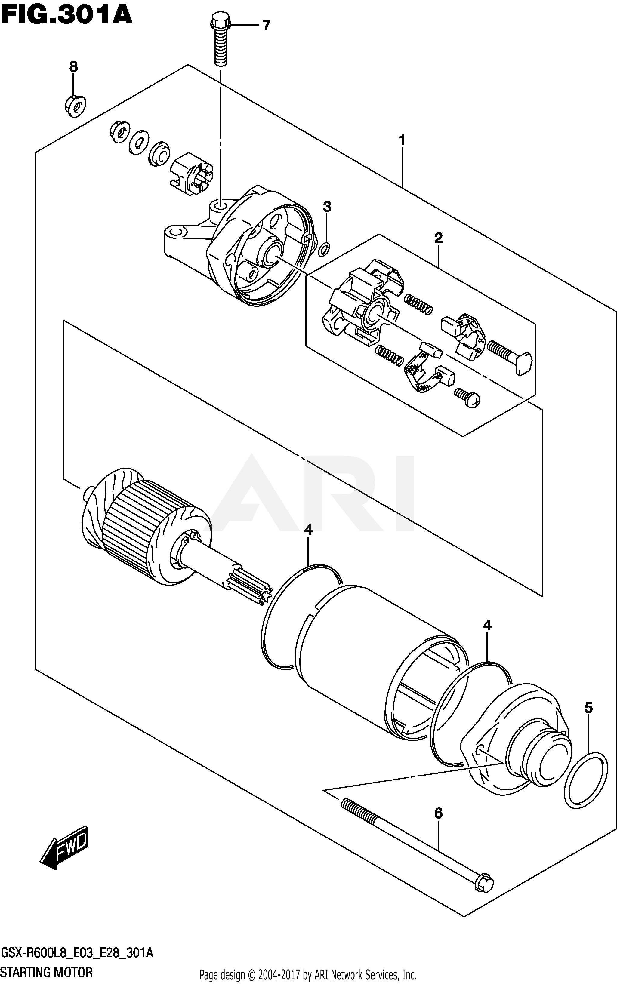 STARTING MOTOR