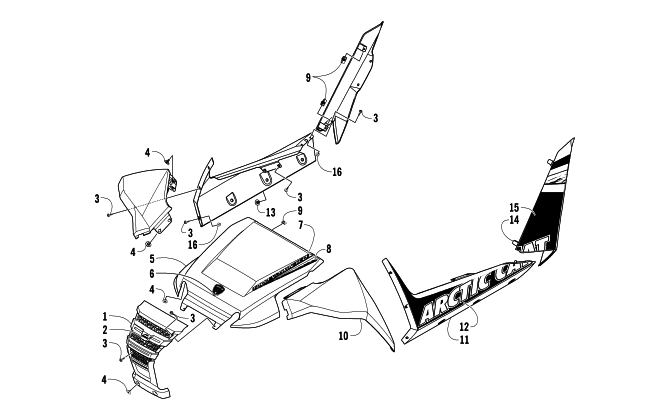 FRONT AND SIDE PANEL ASSEMBLIES