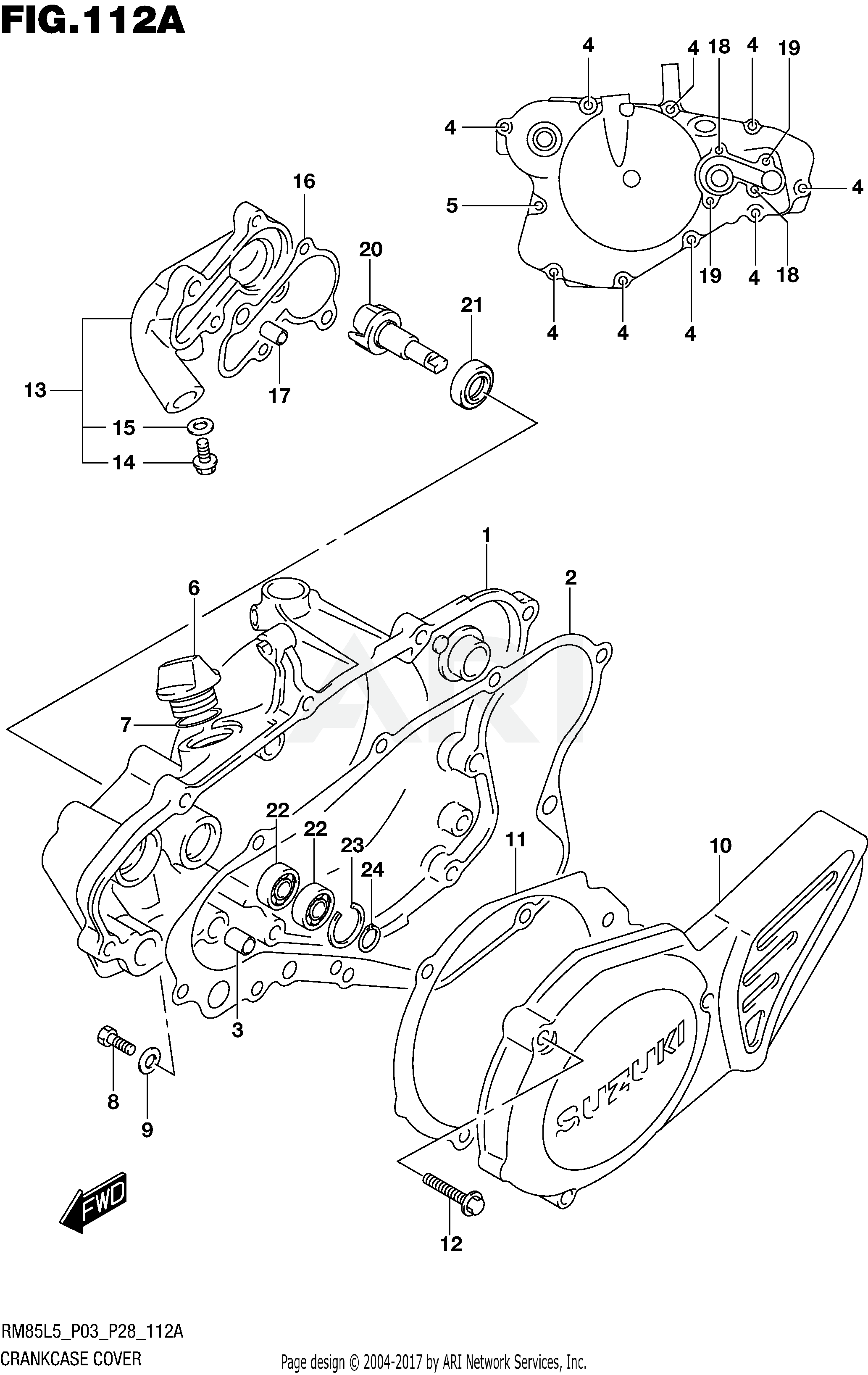 CRANKCASE COVER