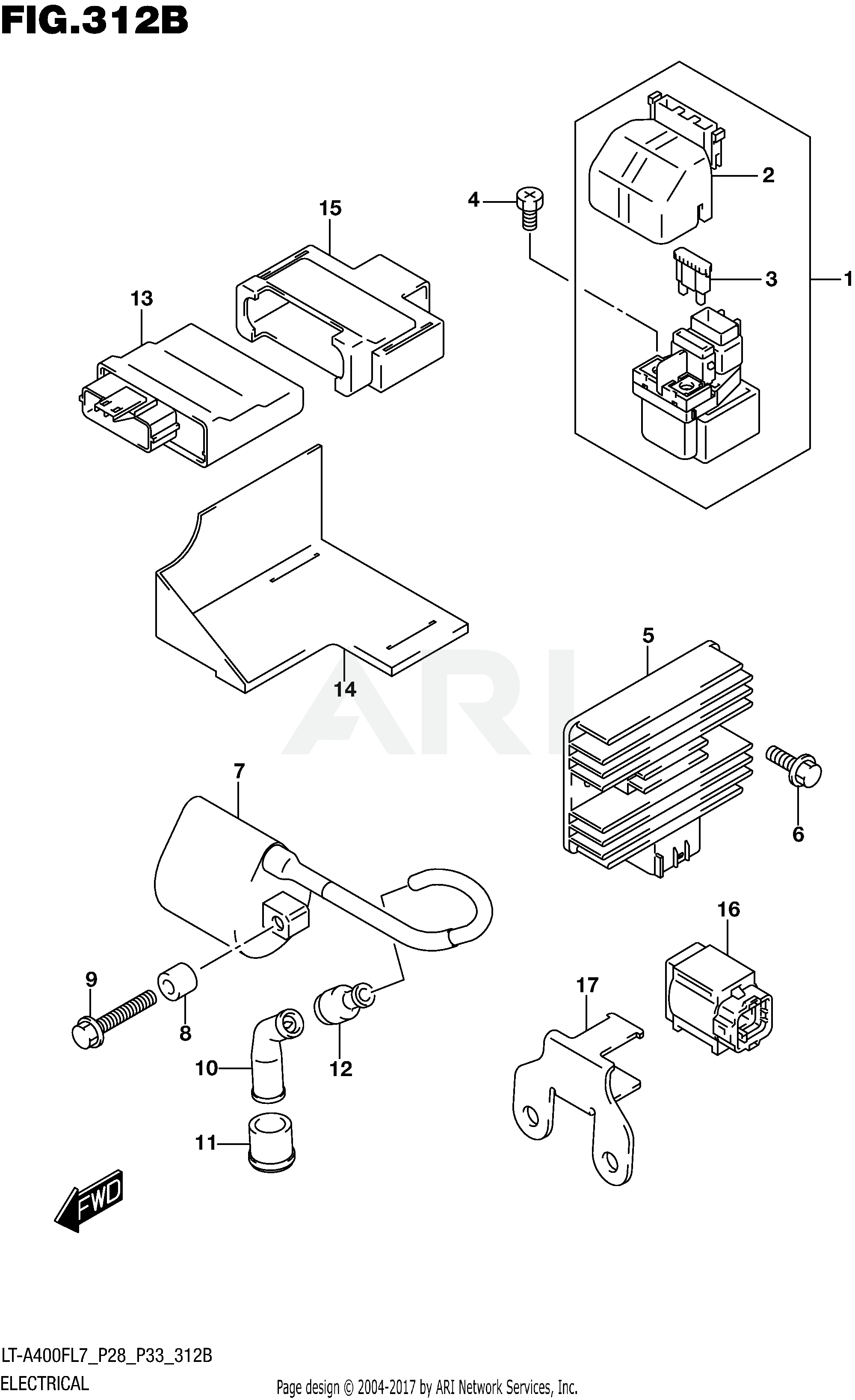 ELECTRICAL (LT-A400FL7 P33)