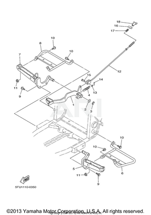 STAND FOOTREST