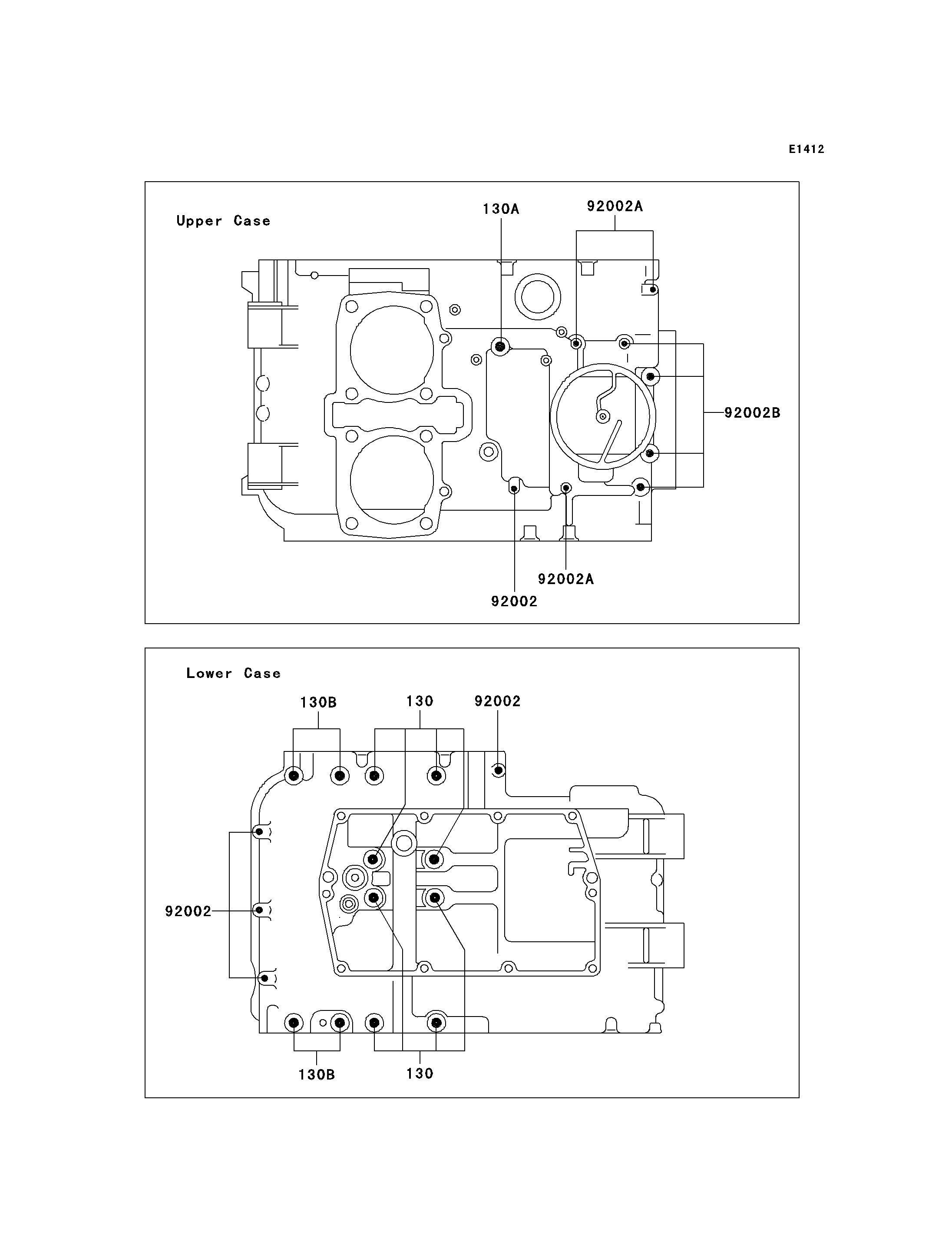 Crankcase Bolt Pattern