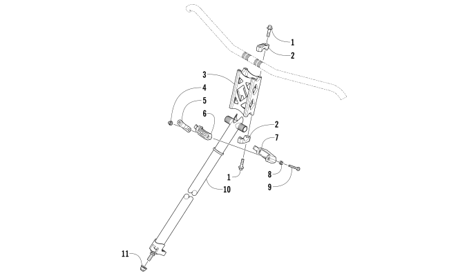 STEERING POST ASSEMBLY