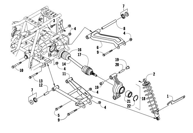 REAR SUSPENSION ASSEMBLY