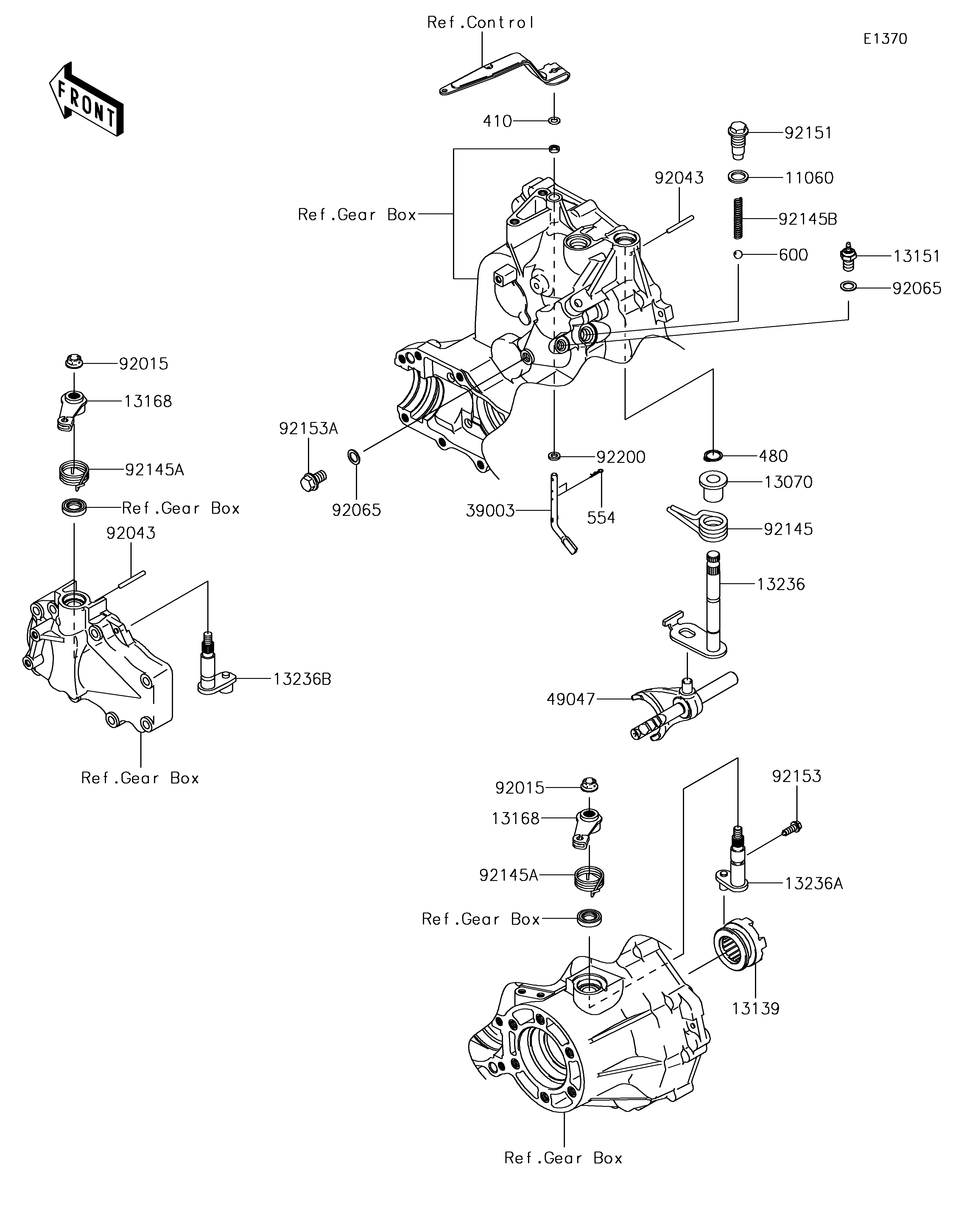 Gear Change Mechanism