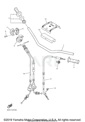 STEERING HANDLE CABLE