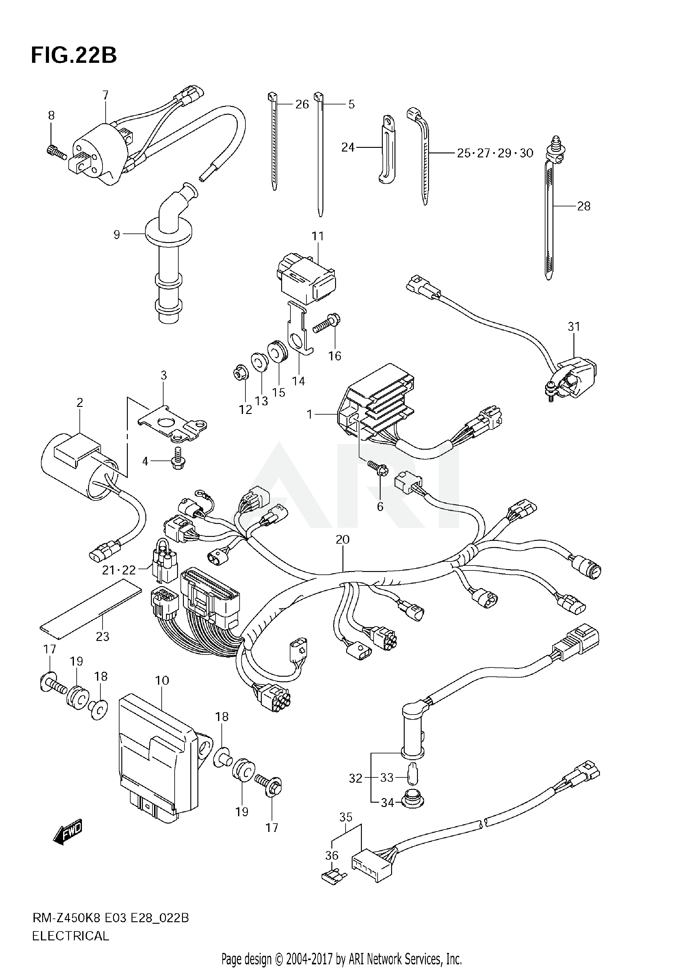 ELECTRICAL (RM-Z450 L1)