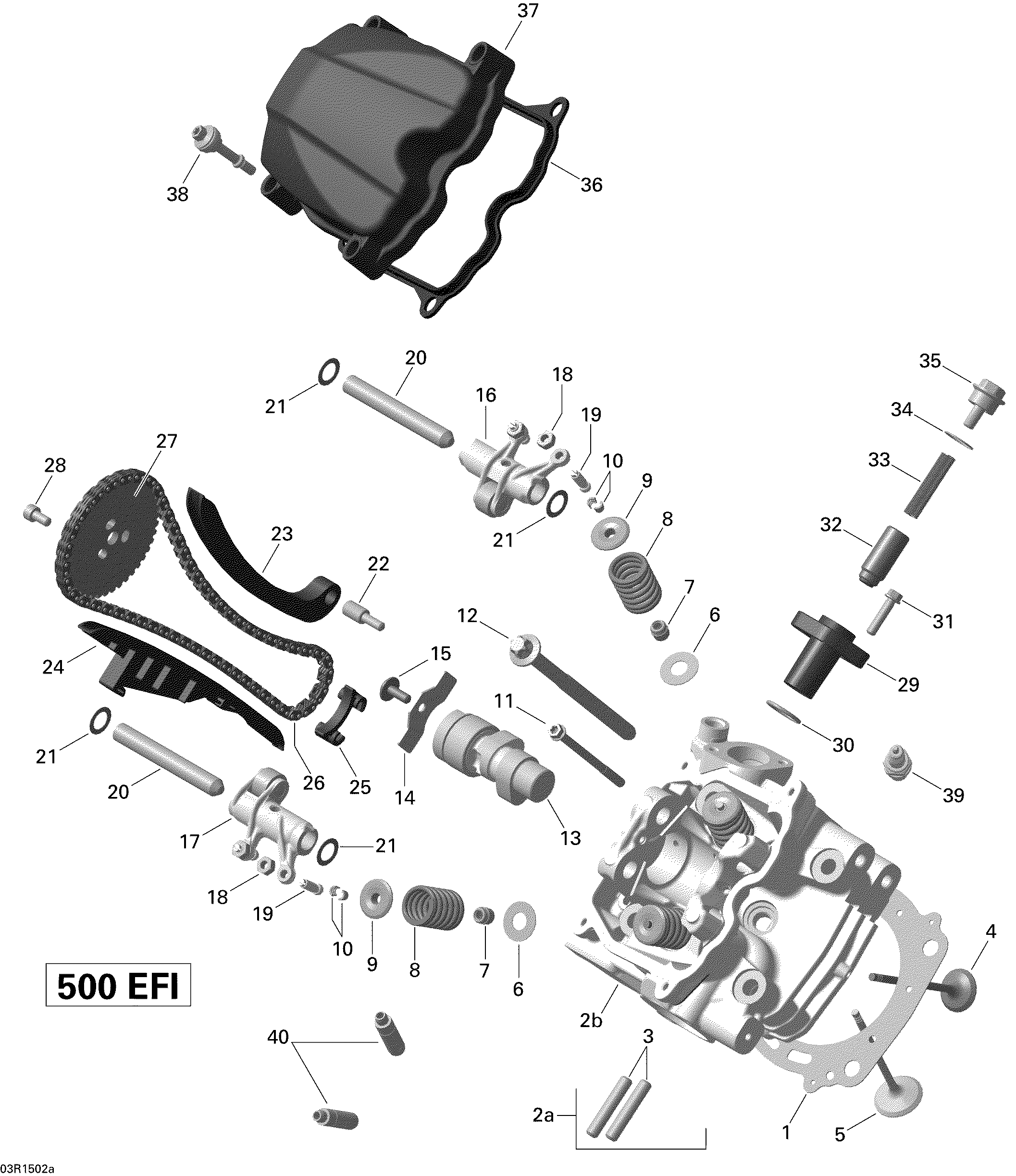 Cylinder Head, Front _03R1502a