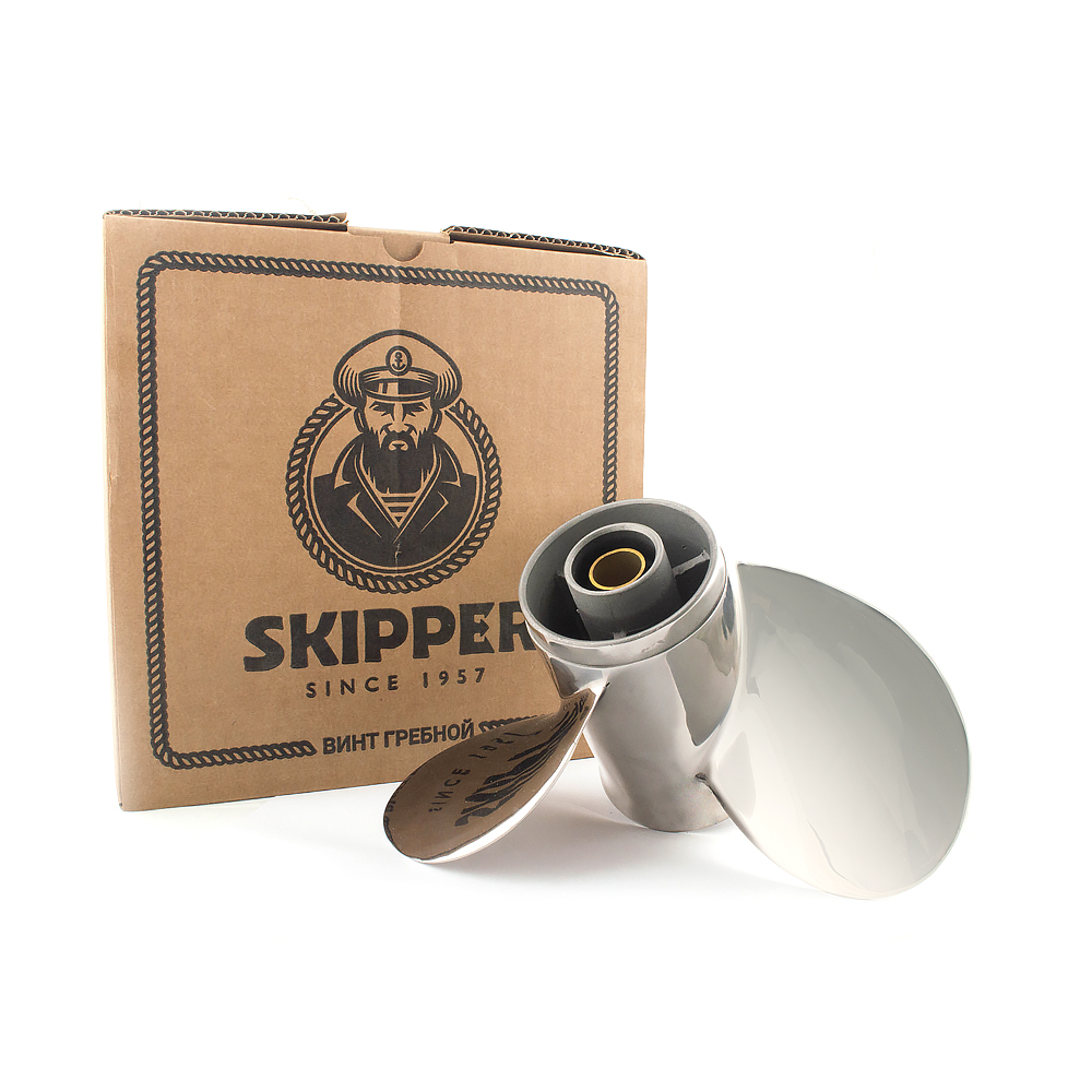 Винт гребной нержавеющий Skipper для Suzuki 25-30HP, диаметр 10 1/4"