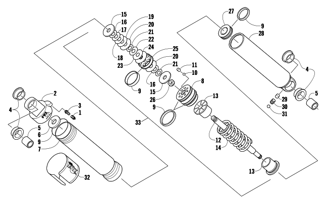 FRONT SUSPENSION SHOCK ABSORBER