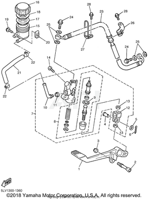 REAR MASTER CYLINDER