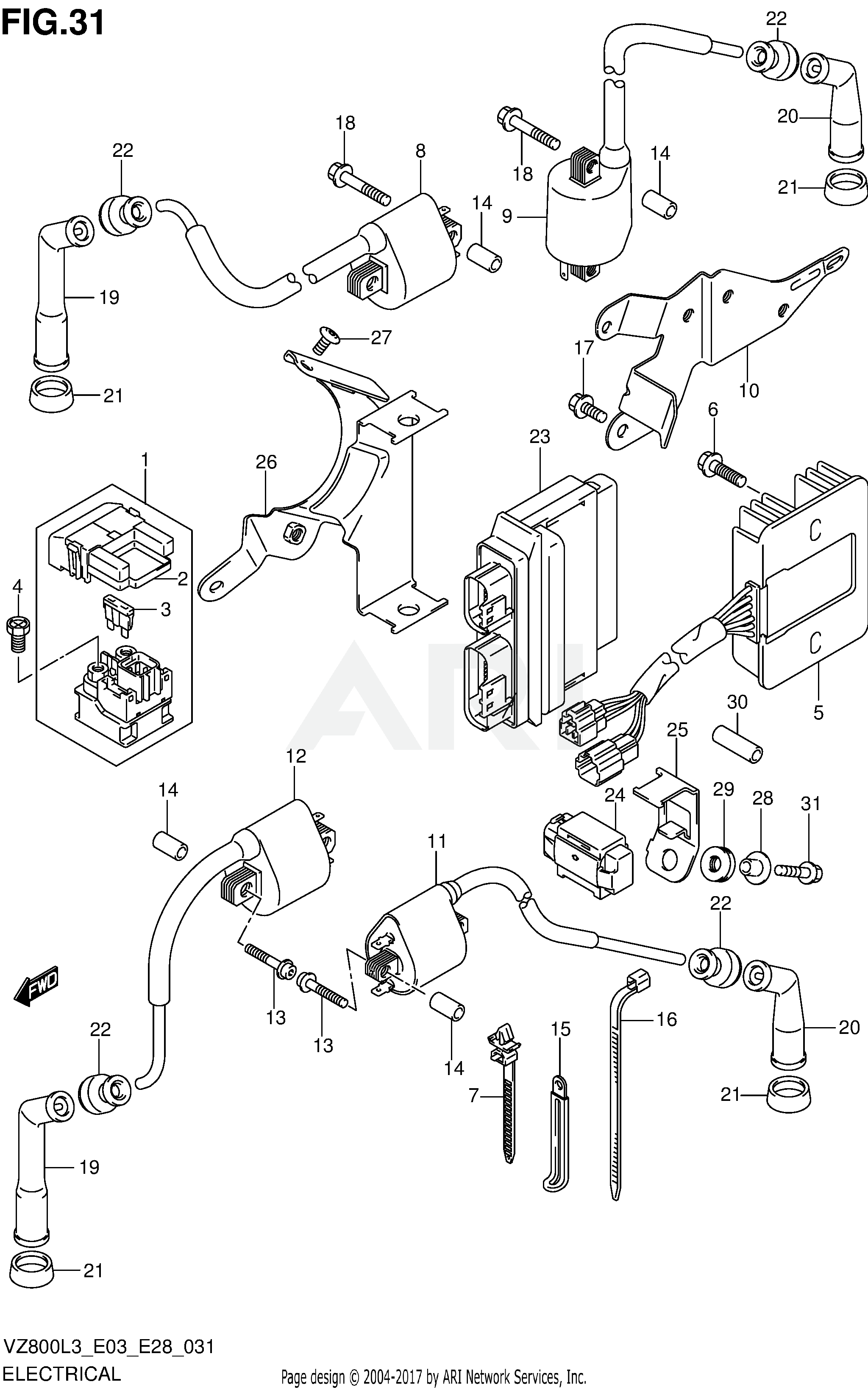 ELECTRICAL (VZ800L3 E28)