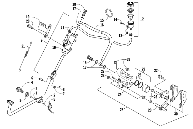 AUXILIARY BRAKE ASSEMBLY