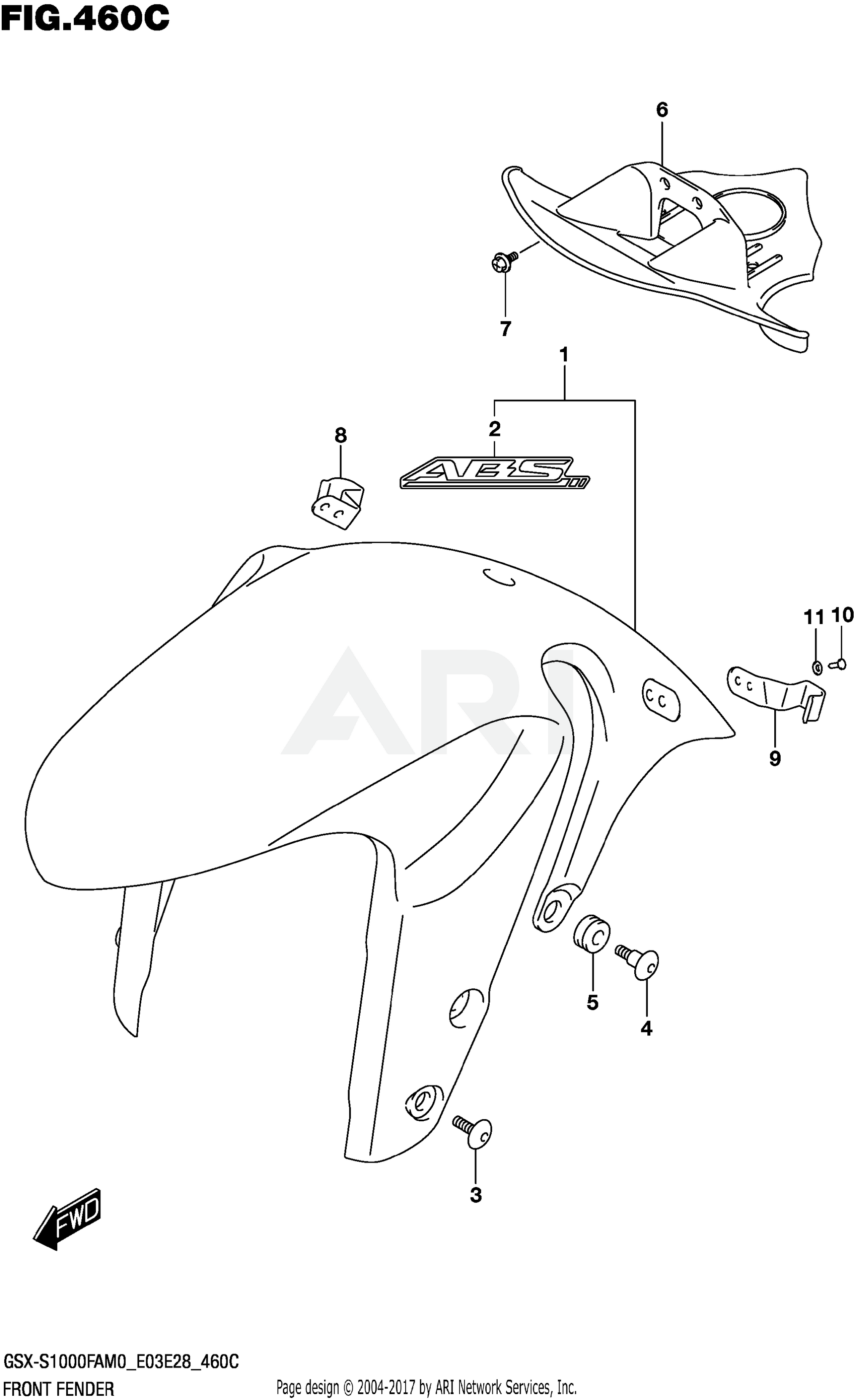 FRONT FENDER (E03,E33)