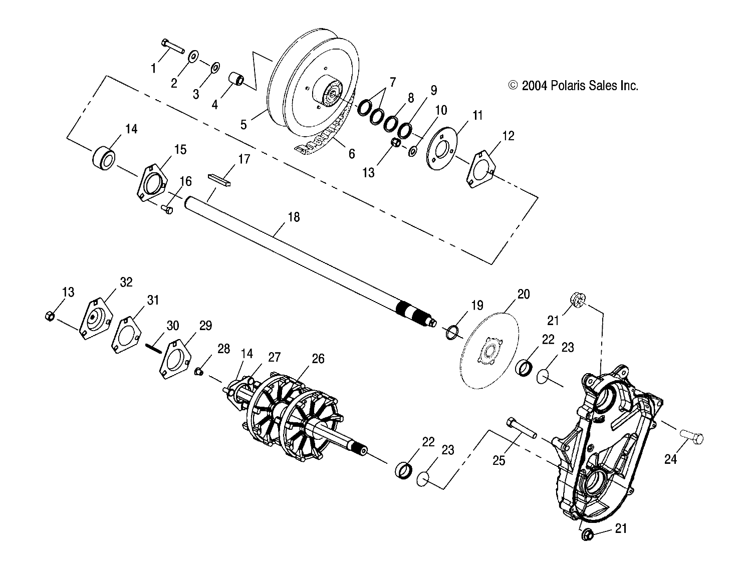 DRIVE TRAIN - S05ND4BS (4992649264B12)