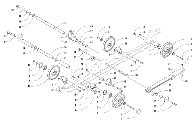 IDLER WHEEL ASSEMBLY