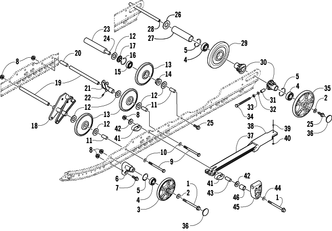 IDLER WHEEL ASSEMBLY