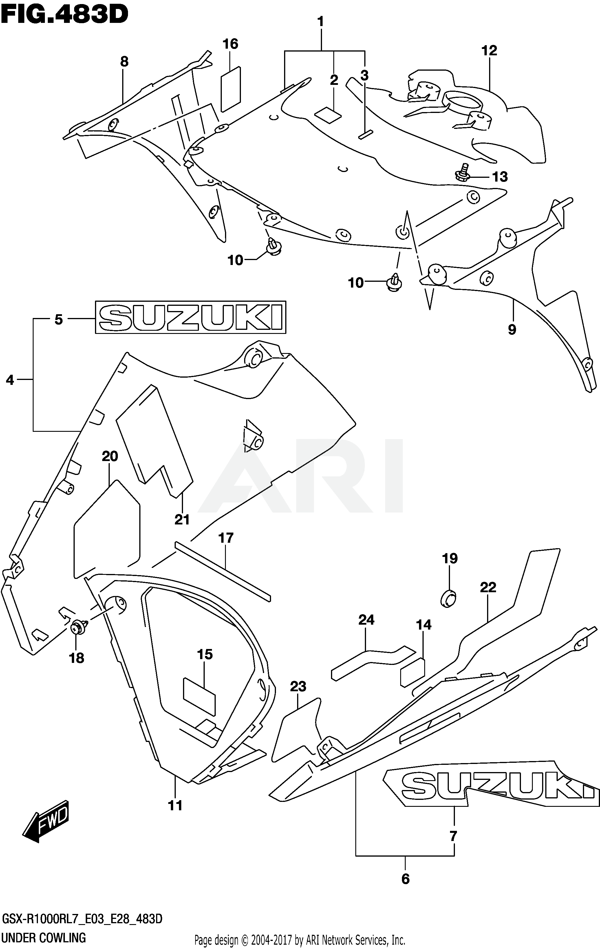 UNDER COWLING (GSX-R1000RZL7 E03)