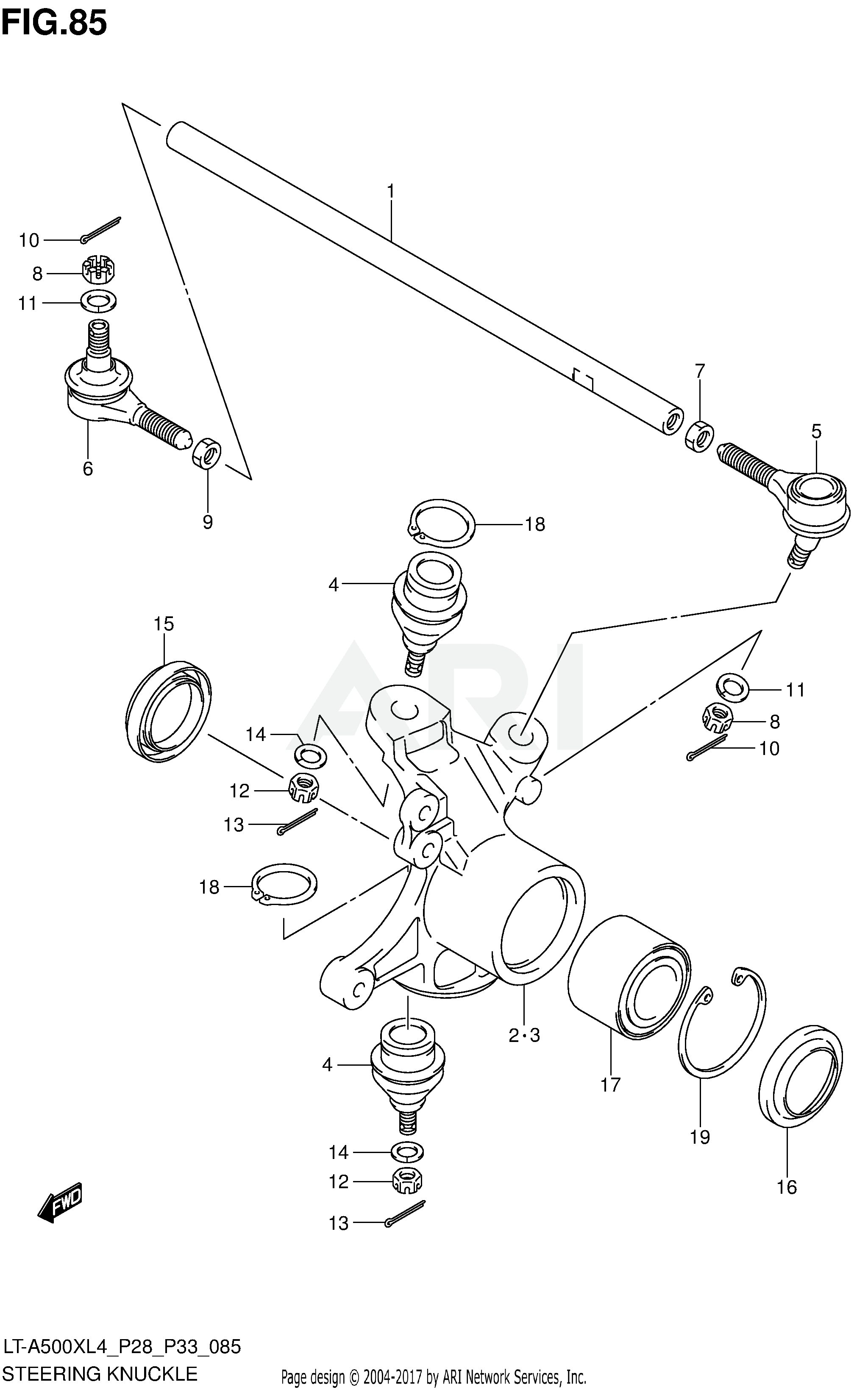 STEERING KNUCKLE