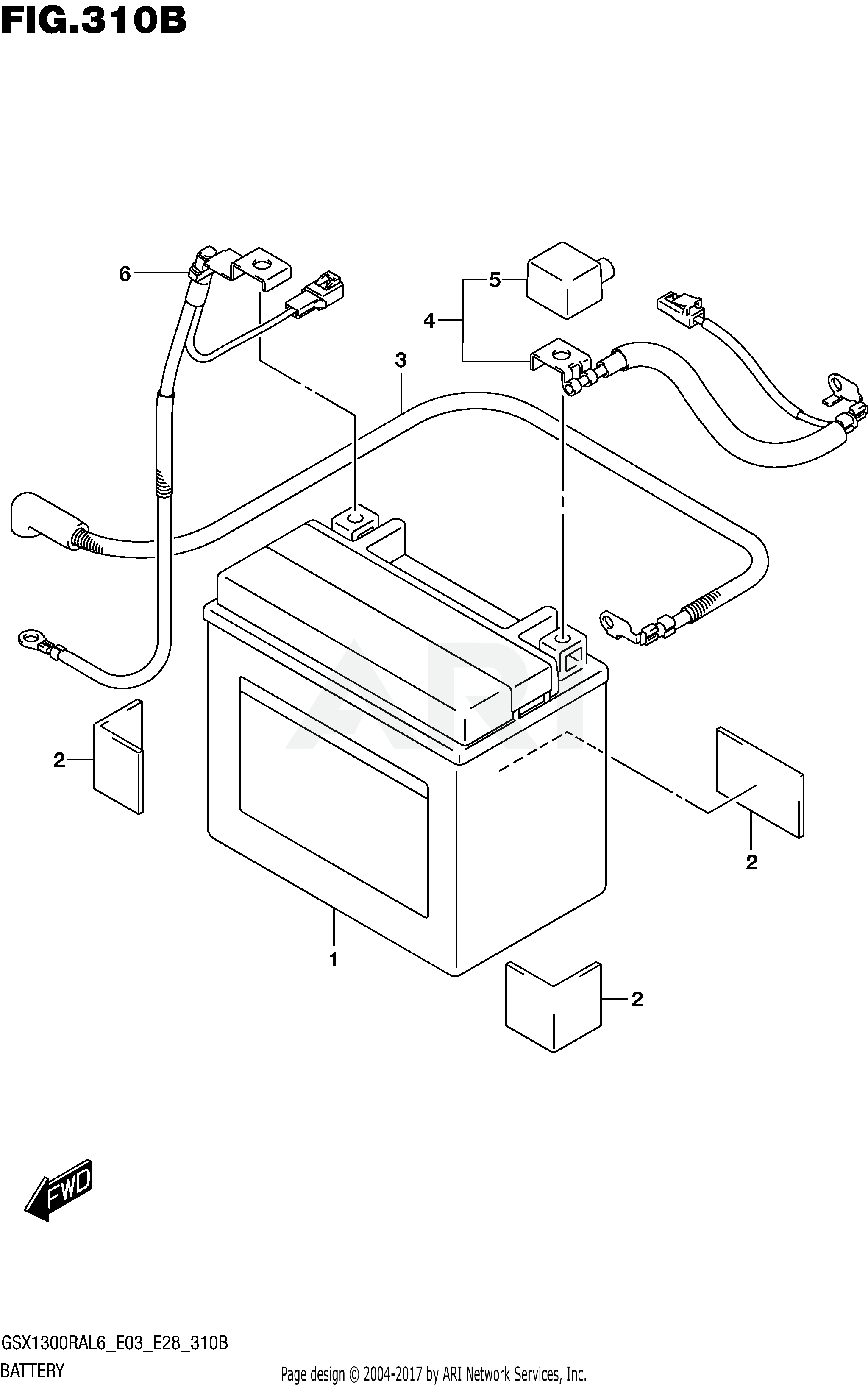 BATTERY (GSX1300RAL6 E28)